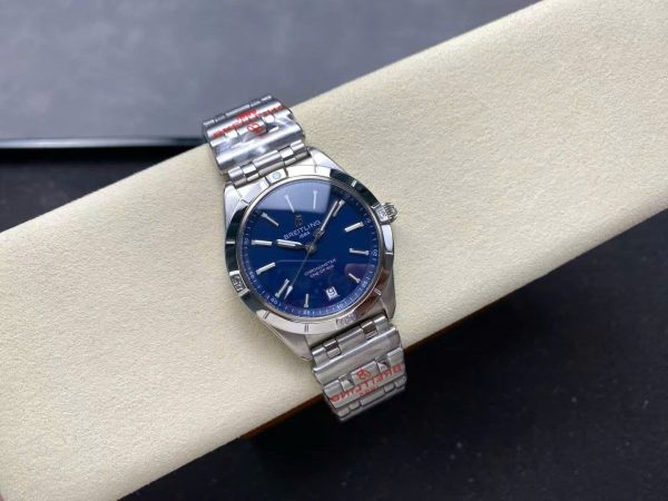Breitling Chronomat Automatic A10380101C1A1 Replica Watches Blue Dial Metal Wire 36mm - Image 2