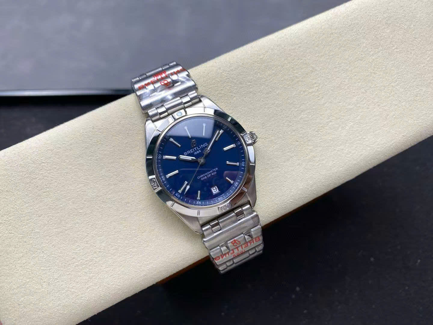 Breitling Chronomat Automatic A10380101C1A1 Replica Watches Blue Dial Metal Wire 36mm