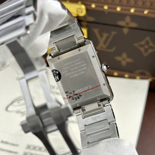 Cartier Tank Must Extra-Large Model Knock Off Watches White Dial Metal Wire AF Factory 31x41mm - Image 10