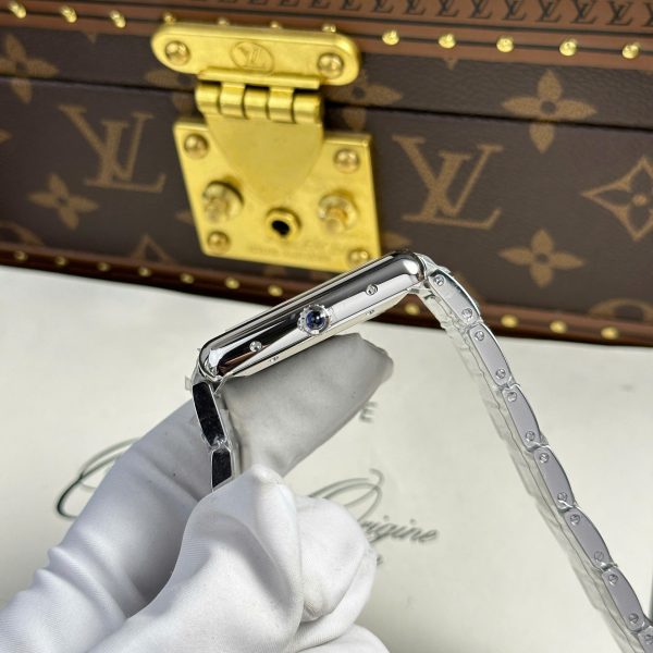 Cartier Tank Must Extra-Large Model Knock Off Watches White Dial Metal Wire AF Factory 31x41mm - Image 8