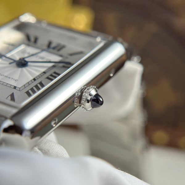 Cartier Tank Must Extra-Large Model Knock Off Watches White Dial Metal Wire AF Factory 31x41mm - Image 7