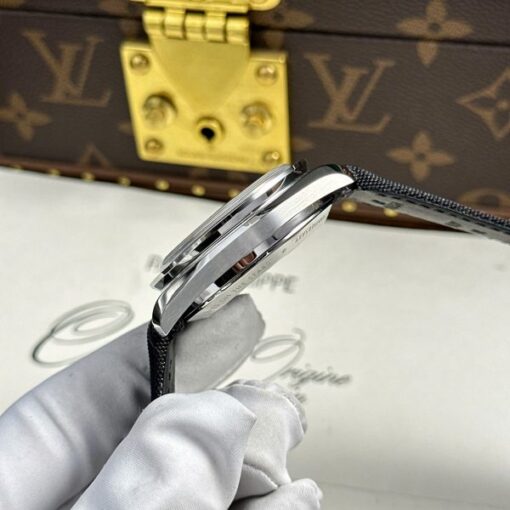 Omega Luxury Fake Watches Speedmaster Apollo 13 Silver Snoopy Manual Winding OM Factory 42mm - Image 9
