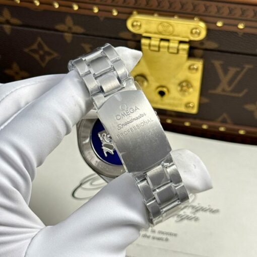 Omega Knock Off Watches Speedmaster Apollo 13 Silver Snoopy Metal Wire OM Factory 42mm - Image 12
