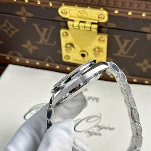 Omega Knock Off Watches Speedmaster Apollo 13 Silver Snoopy Metal Wire OM Factory 42mm - Image 10