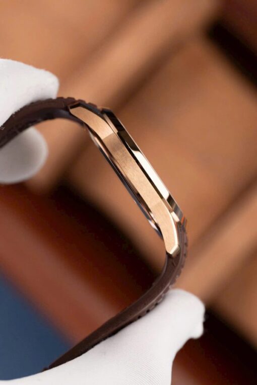Patek Philippe Aquanaut 5167 Dial Brown Replica Watches Rubber Strap 40mm - Image 10