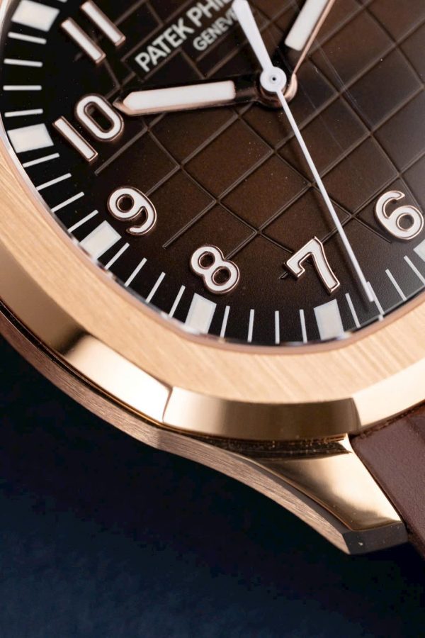 Patek Philippe Aquanaut 5167 Dial Brown Replica Watches Rubber Strap 40mm - Image 7