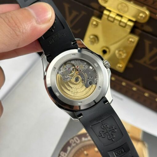 Patek Philippe Aquanaut 5167 Knock Off Watches Gray Dial Rubber Strap BBF Factory 40mm - Image 9