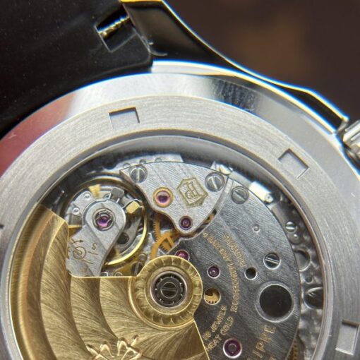 Patek Philippe Aquanaut 5167 Knock Off Watches Gray Dial Rubber Strap BBF Factory 40mm - Image 11