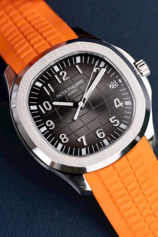Patek Philippe Aquanaut 5167 Dial Gray Imitation Watches Rubber Strap 40mm - Image 3