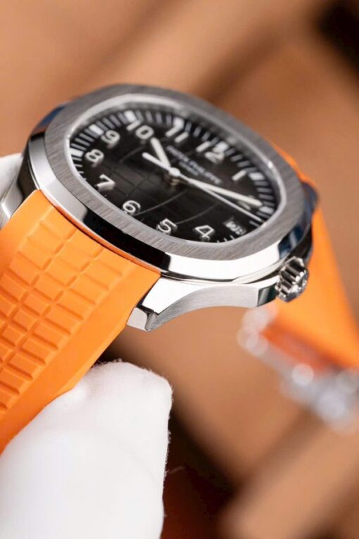 Patek Philippe Aquanaut 5167 Dial Gray Imitation Watches Rubber Strap 40mm - Image 9