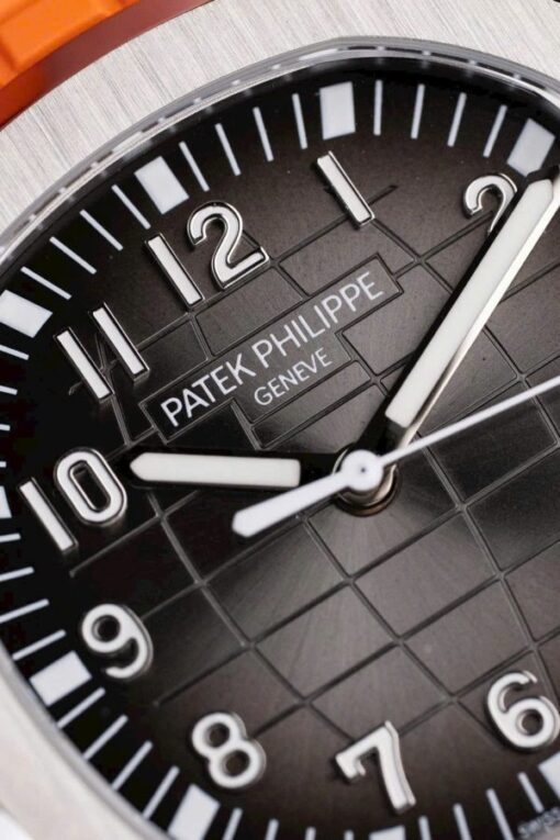 Patek Philippe Aquanaut 5167 Dial Gray Imitation Watches Rubber Strap 40mm - Image 4