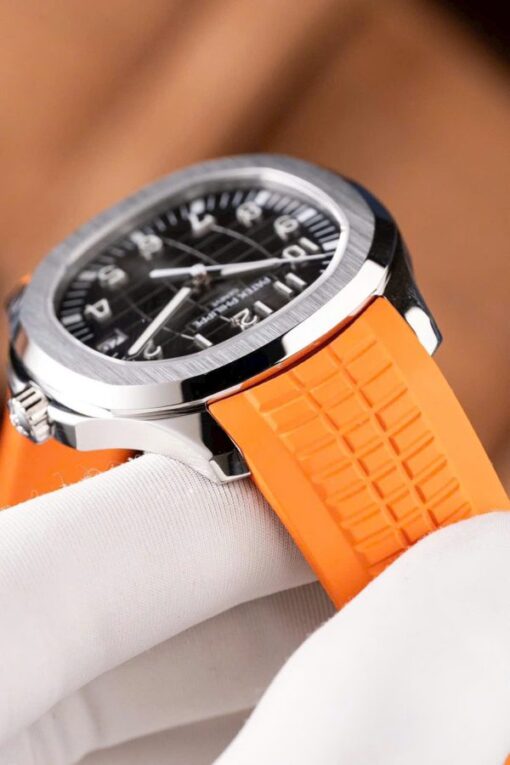 Patek Philippe Aquanaut 5167 Dial Gray Imitation Watches Rubber Strap 40mm - Image 8