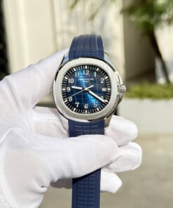 Patek Philippe Aquanaut 5168 Best Copies Watches Blue Dial Rubber Strap BBF Factory 42,2mm