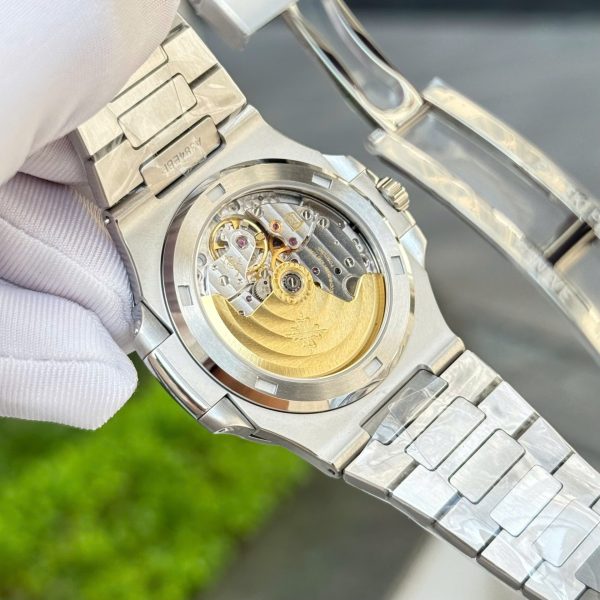 Patek Philippe Nautilus 5711 Best Imitation Watches White Dial Metal Wire BBF Factory 40mm - Image 8