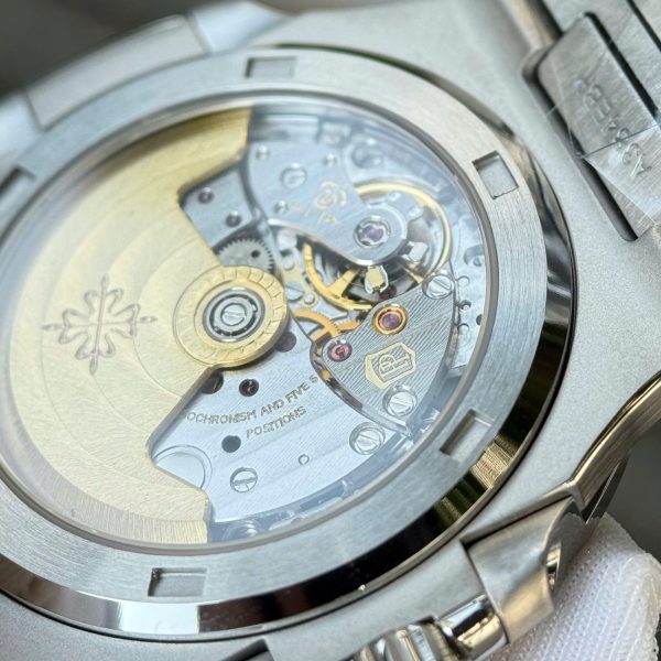 Patek Philippe Nautilus 5711 Best Imitation Watches White Dial Metal Wire BBF Factory 40mm - Image 9