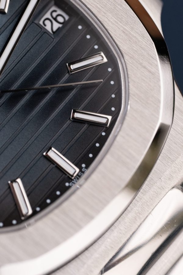 Patek Philippe Nautilus 5711 Replica Watches Blue Dial Metal Wire BBF Factory 40mm - Image 8