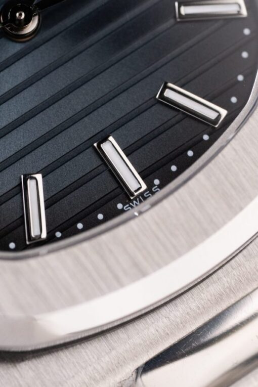 Patek Philippe Nautilus 5711 Replica Watches Blue Dial Metal Wire BBF Factory 40mm - Image 9