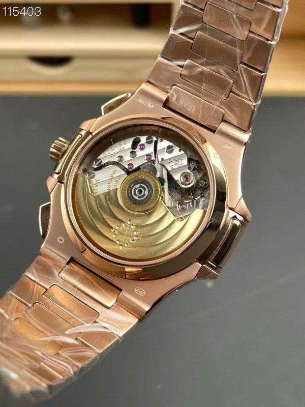 Patek Philippe Replica Watches Nautilus 5990R Dial Blue Automatic Movement 40.5mm - Image 8