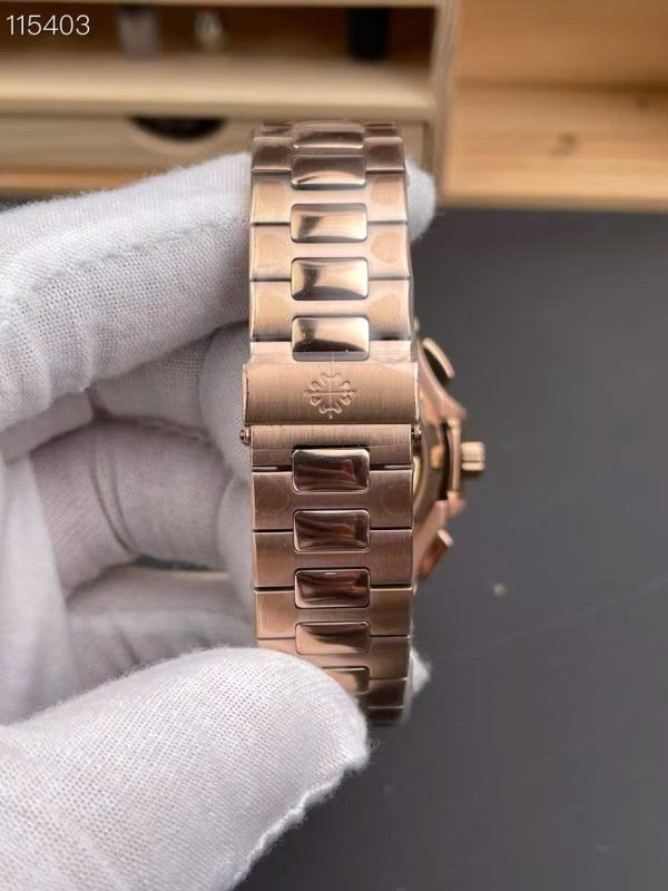 Patek Philippe Replica Watches Nautilus 5990R Dial Blue Automatic Movement 40.5mm - Image 9