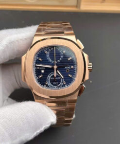 Patek Philippe Replica Watches Nautilus 5990R Dial Blue Automatic Movement 40.5mm