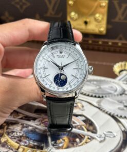 Rolex Cellini Moonphase 50535 Knock Off Watches White Dial Automatic Movement KZ Factory 39mm