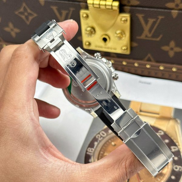 Rolex Cosmograph Daytona 126519LN Good Imitation Watches Black Dial Oysterflex Strap Clean Factory 40mm - Image 14