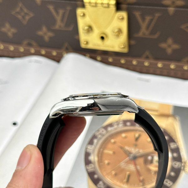 Rolex Cosmograph Daytona 126519LN Good Imitation Watches Black Dial Oysterflex Strap Clean Factory 40mm - Image 11