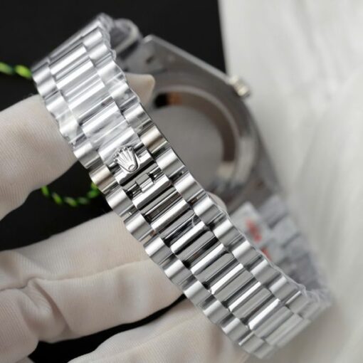 Rolex Day-Date Knock Off Watches Full Moissanite Dial Custom GM Factory 40mm - Image 9