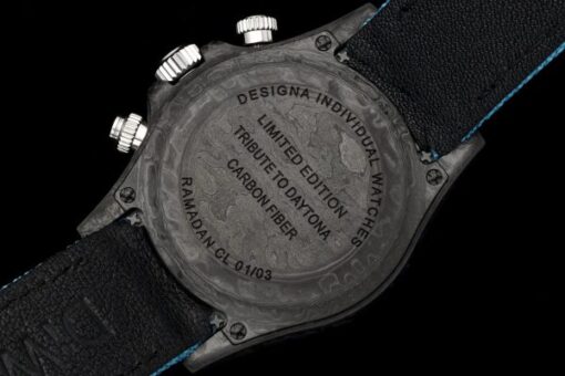 Rolex Daytona DIW Carbon Fiber Ramadan CL Luxury Fake Watches Best Quality 40mm - Image 9