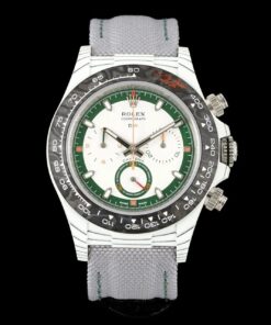 Rolex Daytona Diw Carbo Quartz Alpine Luxury Fake Watches Best Quality Fabric Strap 40mm