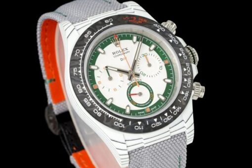 Rolex Daytona Diw Carbo Quartz Alpine Luxury Fake Watches Best Quality Fabric Strap 40mm - Image 3