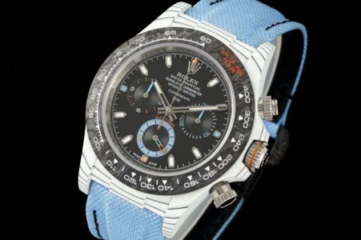 Rolex Daytona Diw Carbo Quartz Bachi Luxury Fake Watches Best Quality 40mm - Image 3