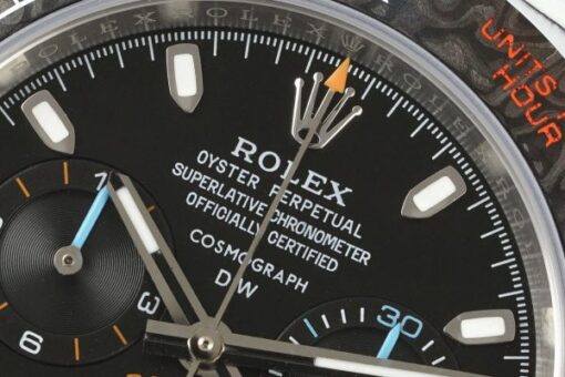 Rolex Daytona Diw Carbo Quartz Bachi Luxury Fake Watches Best Quality 40mm - Image 5