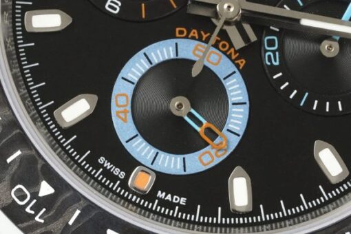 Rolex Daytona Diw Carbo Quartz Bachi Luxury Fake Watches Best Quality 40mm - Image 6