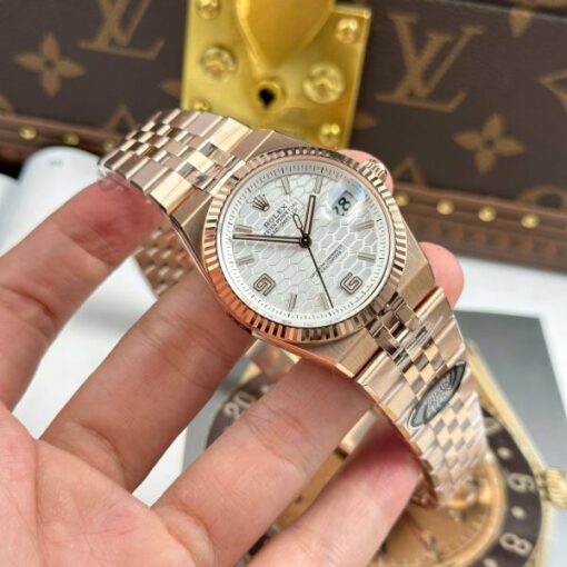 Rolex Land-Dweller 127235 Good Imitation Watches White Dial Automatic Movement Clean Factory 36mm - Image 3
