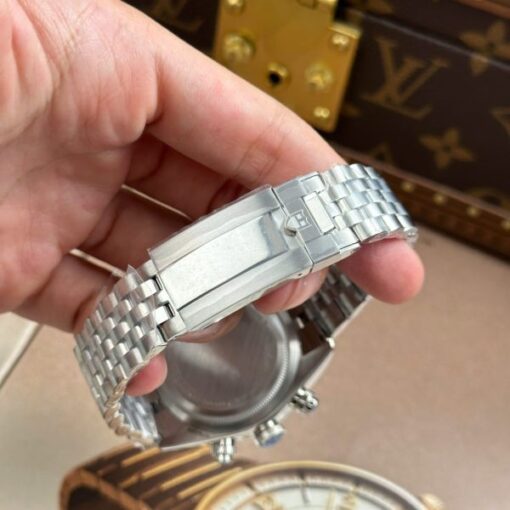 Tudor Black Bay Chronograph Best Copies Watches Tiffany Dial Metal Wire ZF Factory 41mm - Image 12
