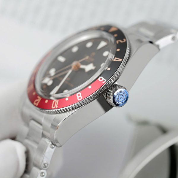 Tudor Luxury Imitation Watches Black Bay GMT Men’s Black Dial Metal Strap ZF Factory 39mm - Image 8