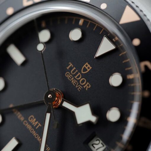 Tudor Luxury Imitation Watches Black Bay GMT Men’s Black Dial Metal Strap ZF Factory 39mm - Image 7