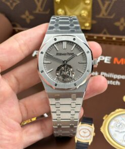 Audemars Piguet Knock Off Watches Royal Oak Flying Tourbillon 26530 Gray Dial BBS Factory 41mm
