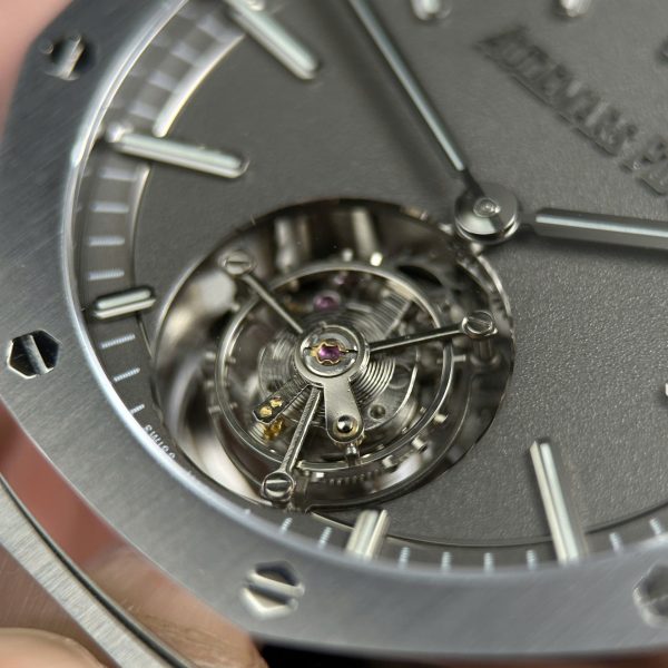 Audemars Piguet Knock Off Watches Royal Oak Flying Tourbillon 26530 Gray Dial BBS Factory 41mm - Image 6