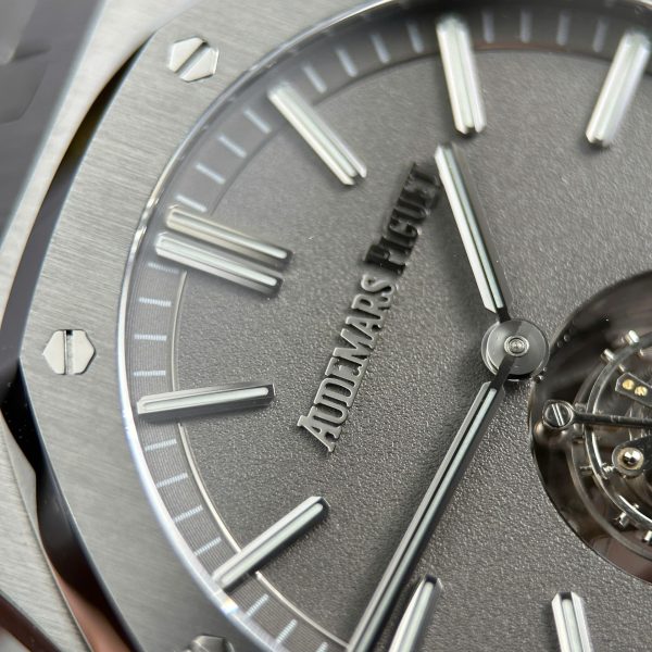 Audemars Piguet Knock Off Watches Royal Oak Flying Tourbillon 26530 Gray Dial BBS Factory 41mm - Image 5