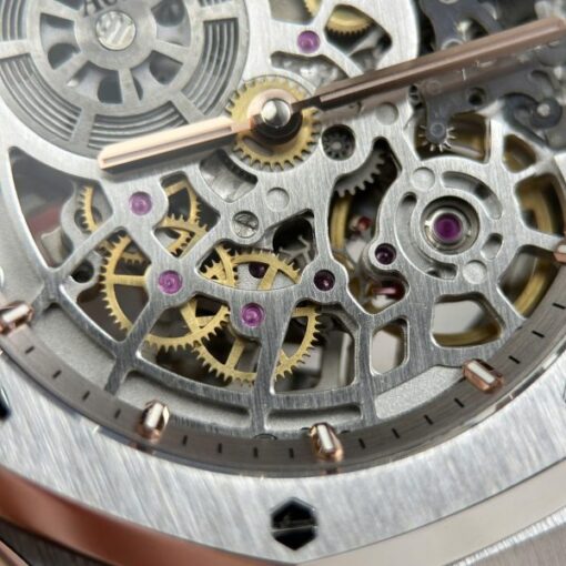 Audemars Piguet Replica Watches Royal Oak Jumbo Extra-thin Openworked 16204 Skeleton Dial ZF Factory 39mm - Image 8