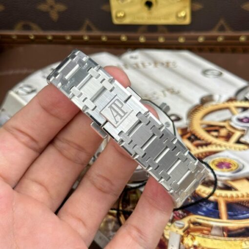 Audemars Piguet Replica Watches Royal Oak Jumbo Extra-thin Openworked 16204 Skeleton Dial ZF Factory 39mm - Image 14
