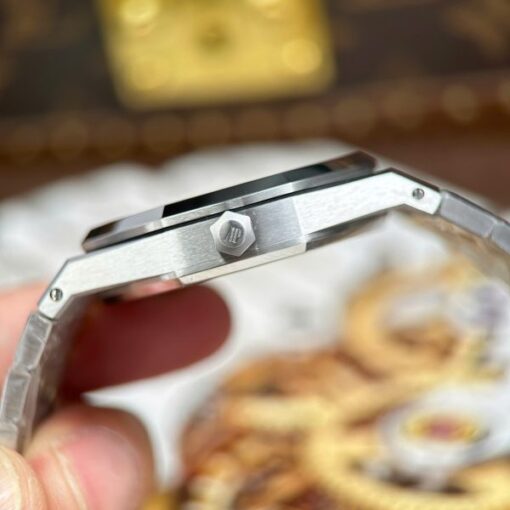 Audemars Piguet Replica Watches Royal Oak Jumbo Extra-thin Openworked 16204 Skeleton Dial ZF Factory 39mm - Image 11