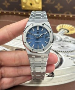 Audemars Piguet Royal Oak 15450 Replica Watches Blue Dial Automatic Movement ZF Factory 37mm