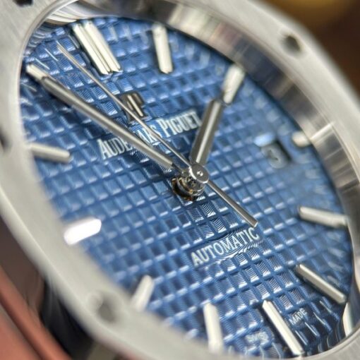 Audemars Piguet Royal Oak 15450 Replica Watches Blue Dial Automatic Movement ZF Factory 37mm - Image 9