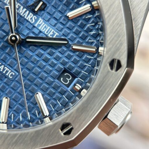 Audemars Piguet Royal Oak 15450 Replica Watches Blue Dial Automatic Movement ZF Factory 37mm - Image 8