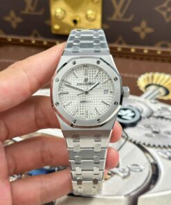 Audemars Piguet Royal Oak 15450 Knock Off Watches White Dial Automatic Movement ZF Factory 37mm