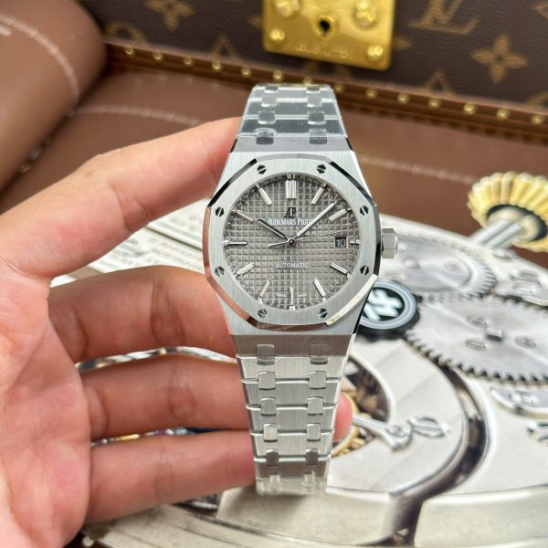 Audemars Piguet Royal Oak 15450 Imitation Watches Gray Dial Automatic Movement ZF Factory 37mm - Image 2