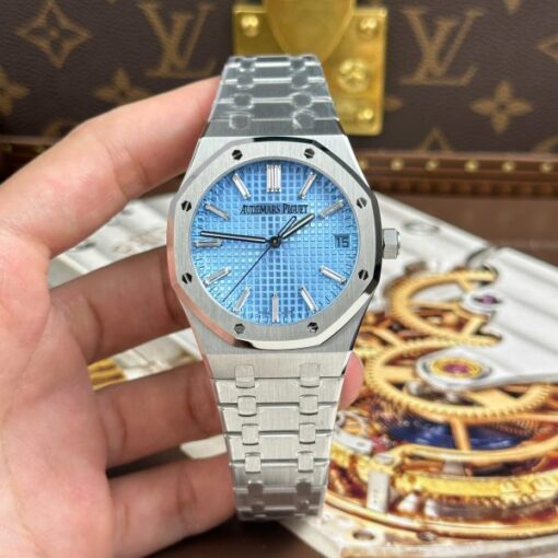Audemars Piguet Royal Oak 15510BC Imitation Watches Ice Blue Metal Wire ZF Factory 41mm - Image 2